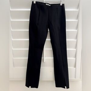 The Row black slit front skinny sz XS
